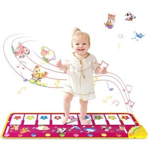 Piano Mat - Musical Keyboard Floor Playmat 39.5"